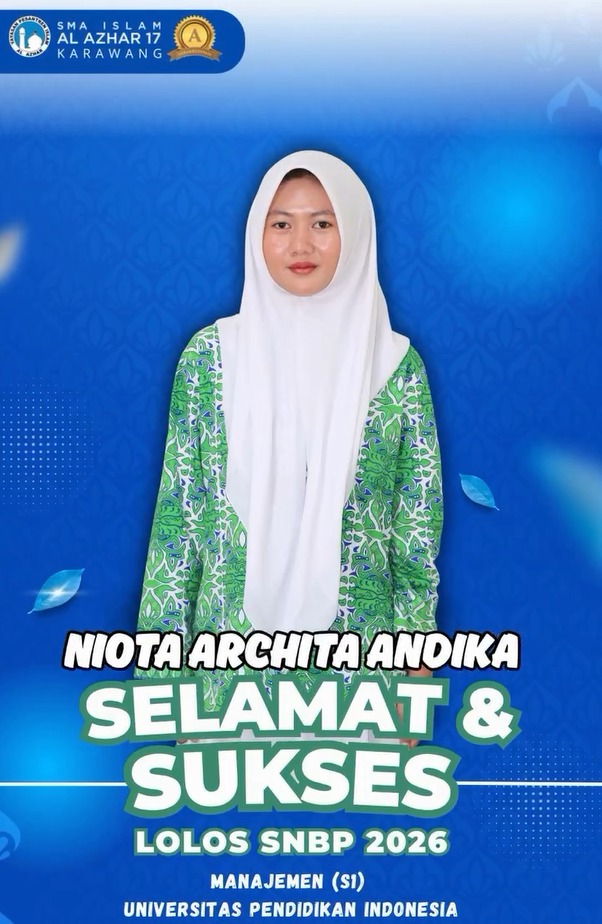 Niota Archita Andika - SMA Islam Al Azhar 17 Karawang