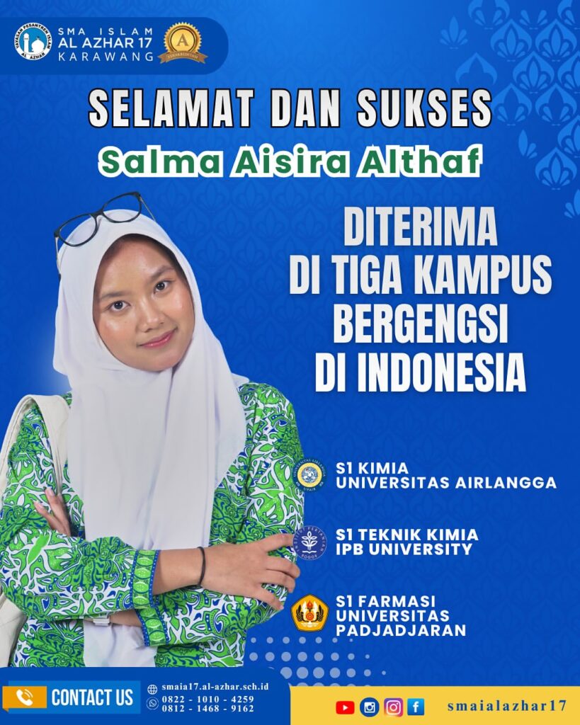 Assalamu’alaikum Alteenfam 👋🏻“Bermimpilah setinggi langit, lalu wujudkan dengan kerja keras.”S
