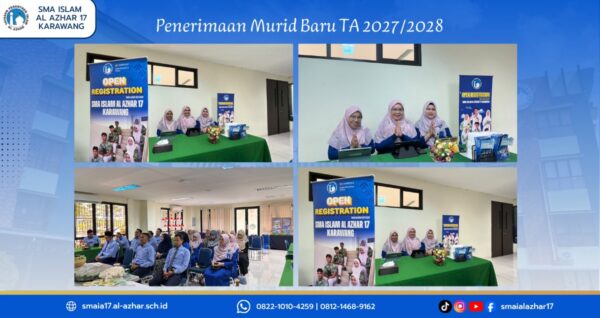 Pembukaan PMB SMA Islam Al Azhar 17 Karawang Tahun Ajaran 2027/2028